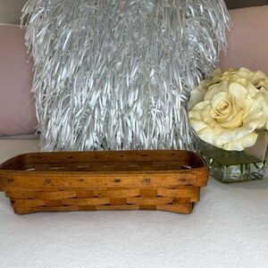 Vintage Longaberger Bread Hand Woven Basket